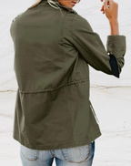 Thilde | Stilfuld Casual Utility Jakke